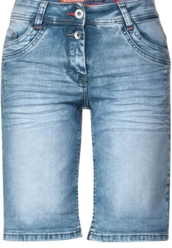 Loose Fit Jeansshorts