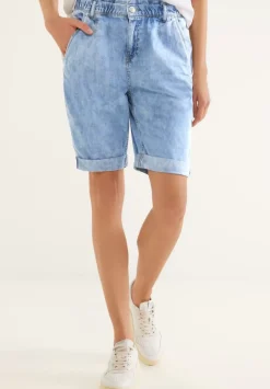 Loose Fit Jeansshorts