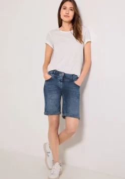Loose Fit Jeansshorts