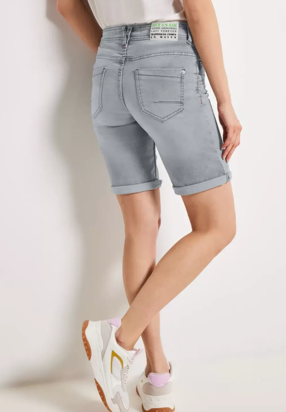 Loose Fit Jeansshorts