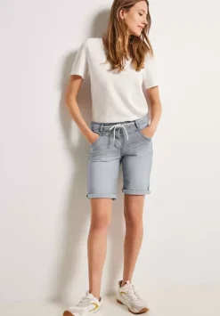 Loose Fit Jeansshorts