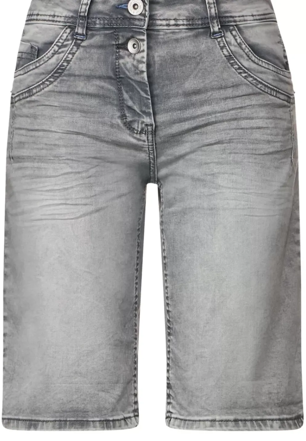 Loose Fit Jeansshorts