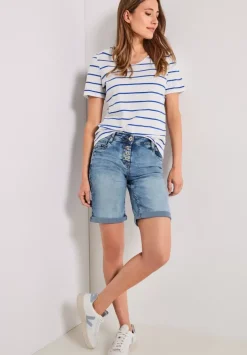 Loose Fit Jeansshorts