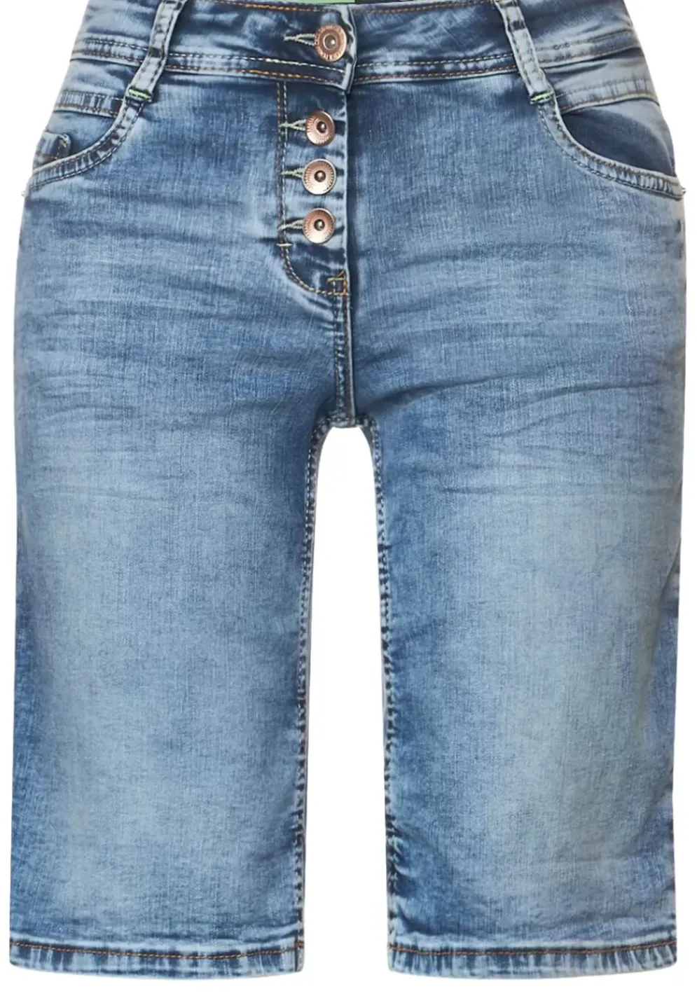 Loose Fit Jeansshorts