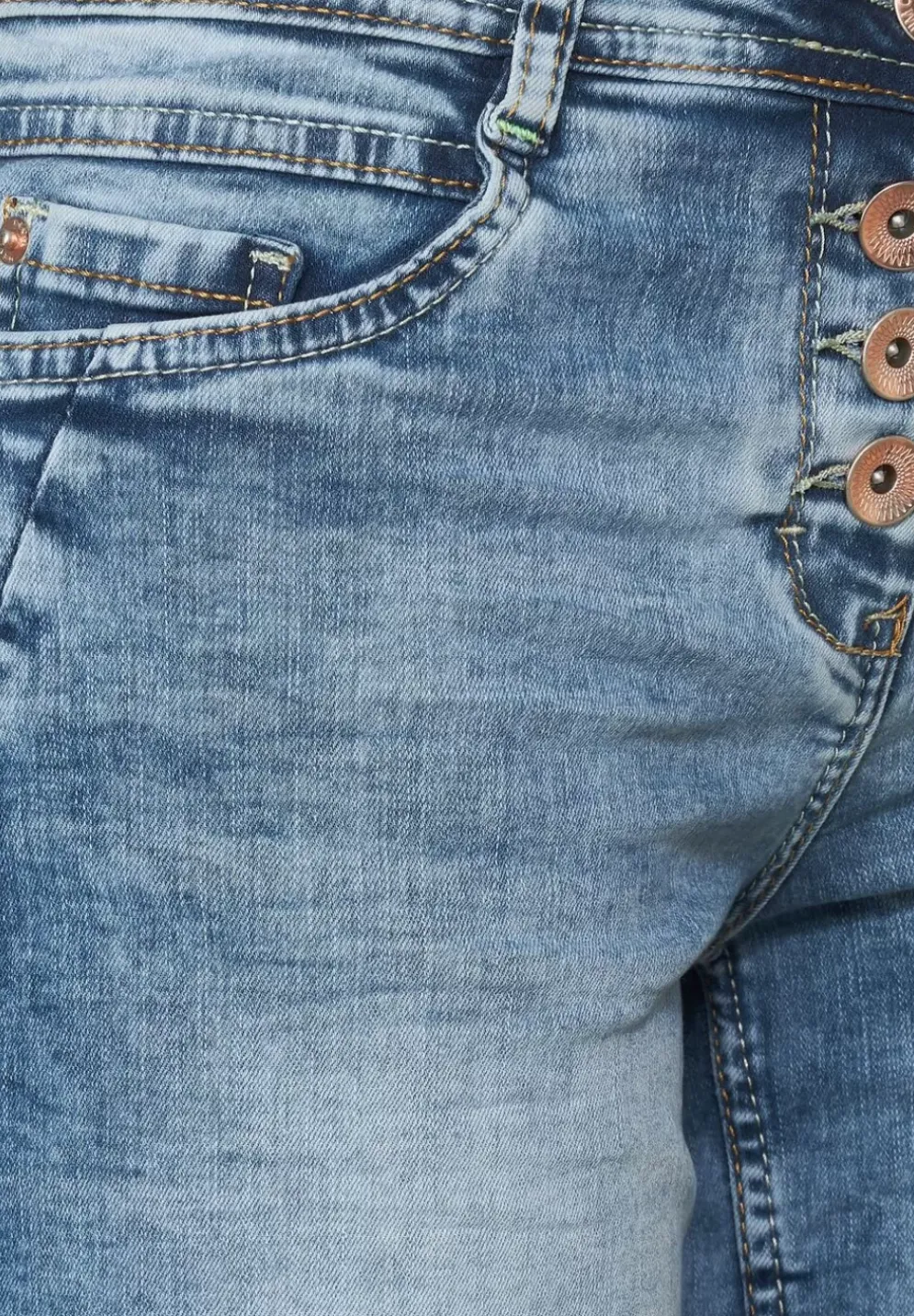 Loose Fit Jeansshorts