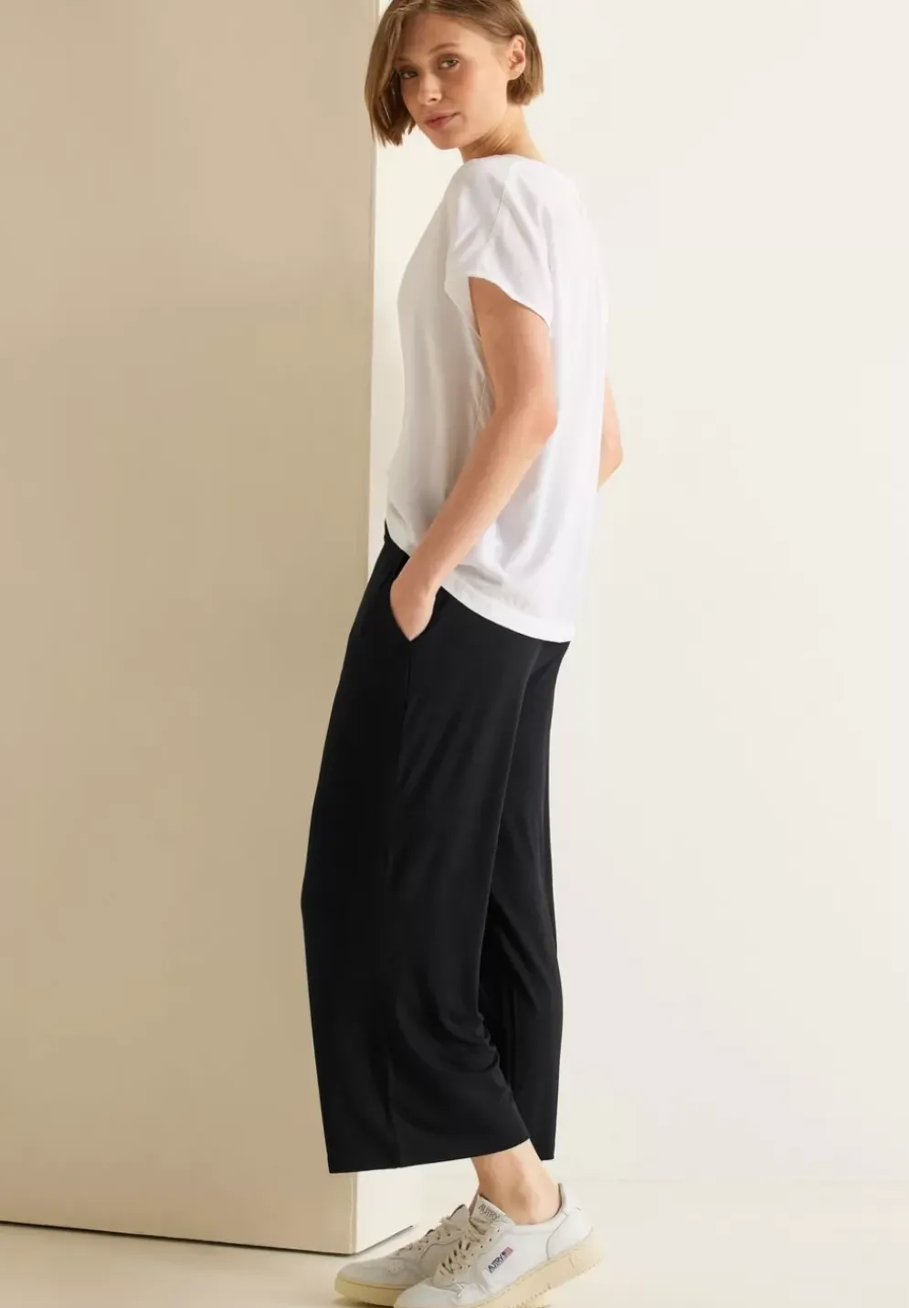 Loose Fit Jerseyhose