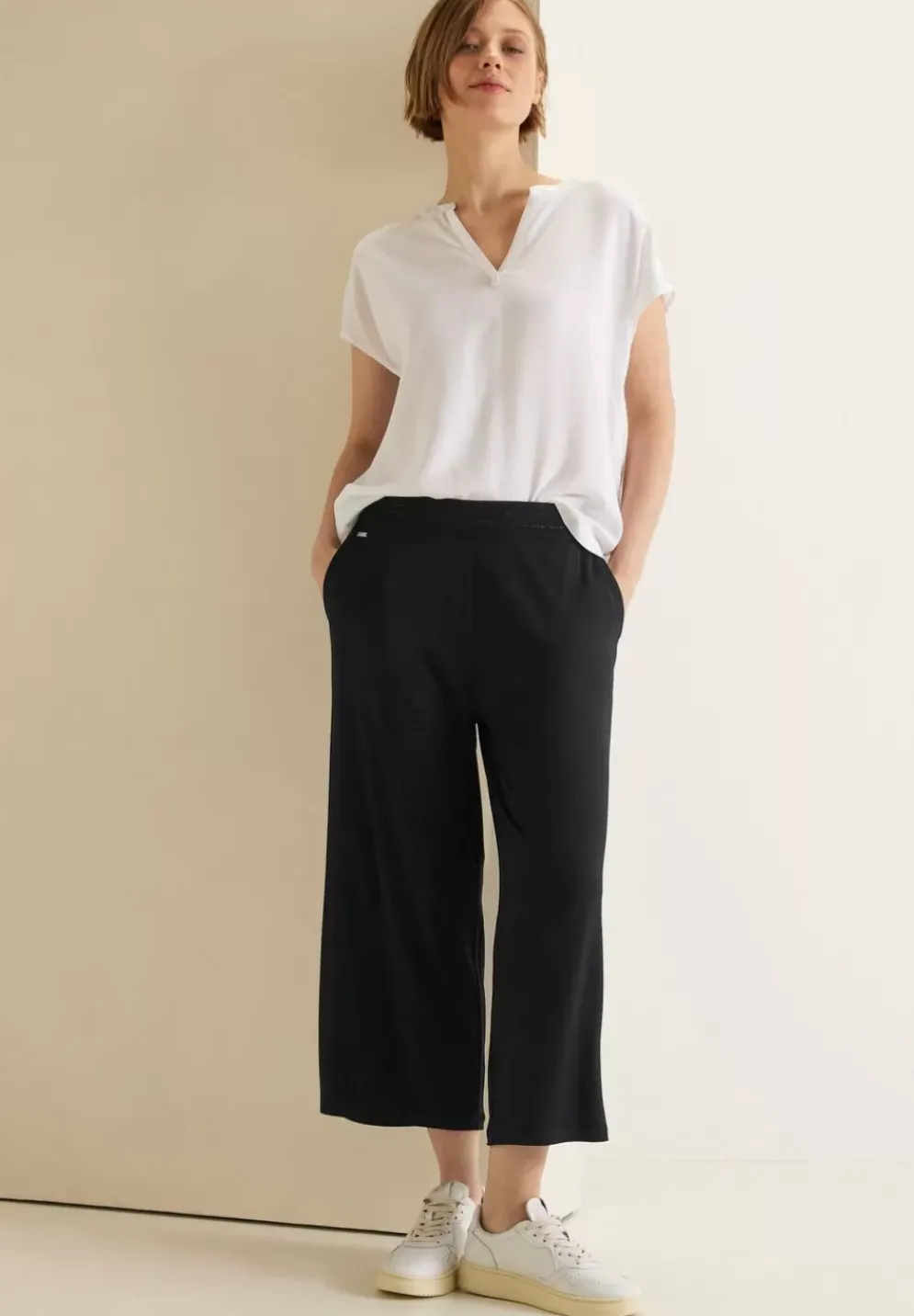 Loose Fit Jerseyhose