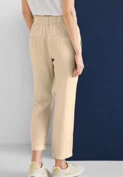 Loose Fit Leinenhose