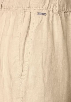 Loose Fit Leinenhose