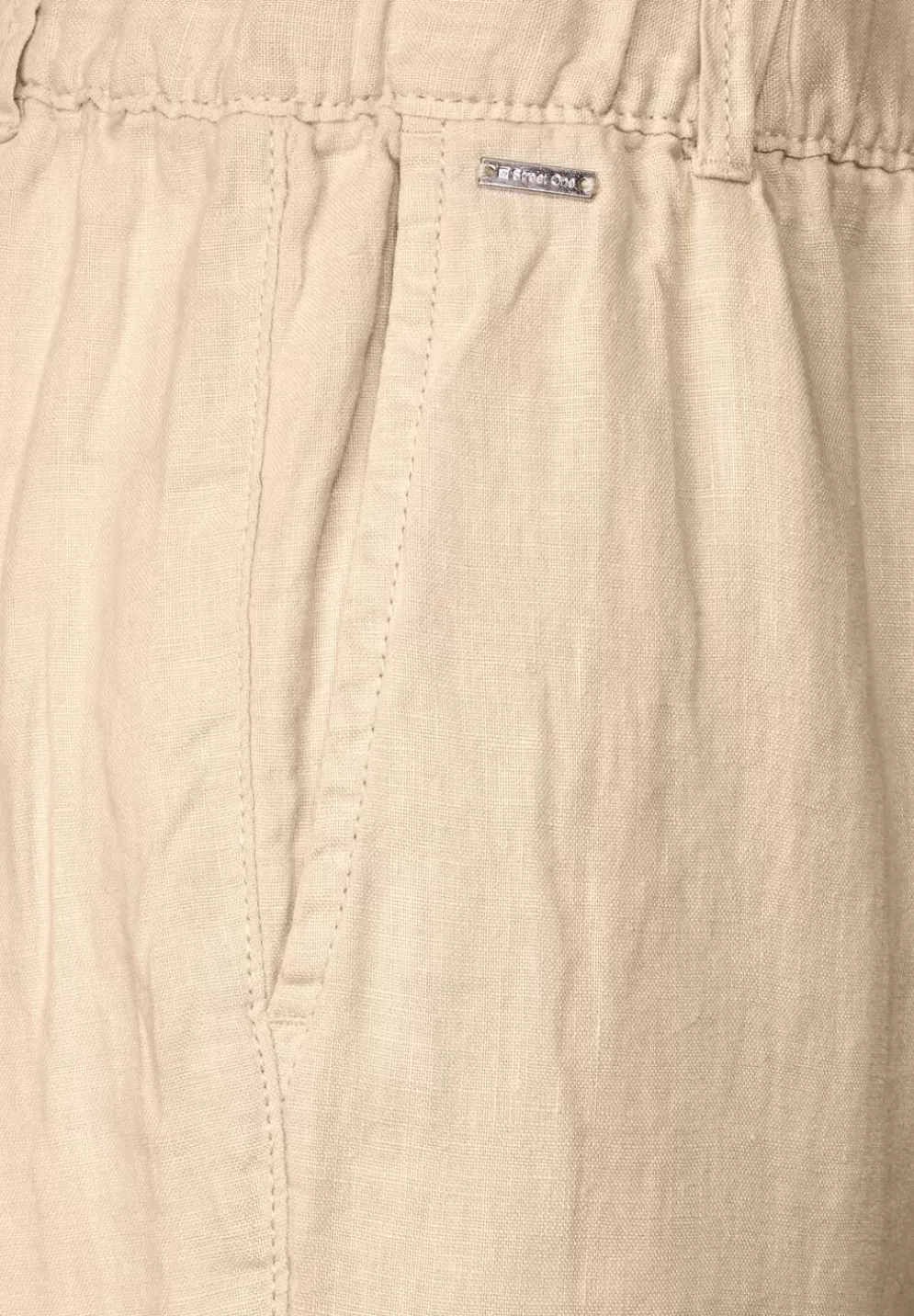 Loose Fit Leinenhose