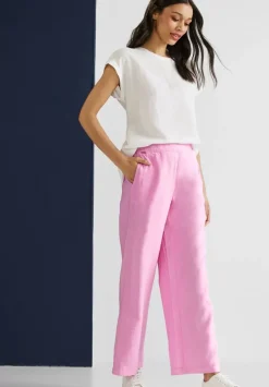 Loose Fit Leinenhose