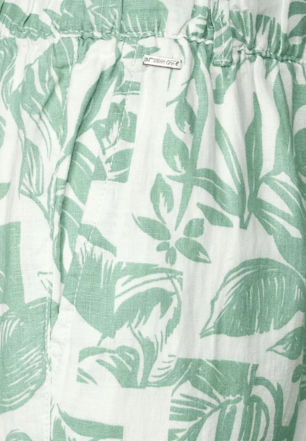 Loose Fit Leinenhose