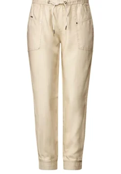 Loose Fit Leinenhose