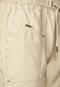 Loose Fit Leinenhose