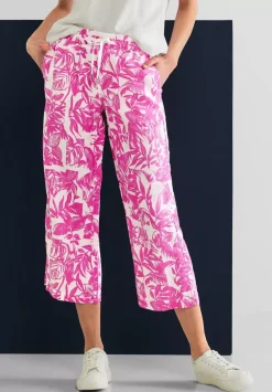 Loose Fit Leinenhose
