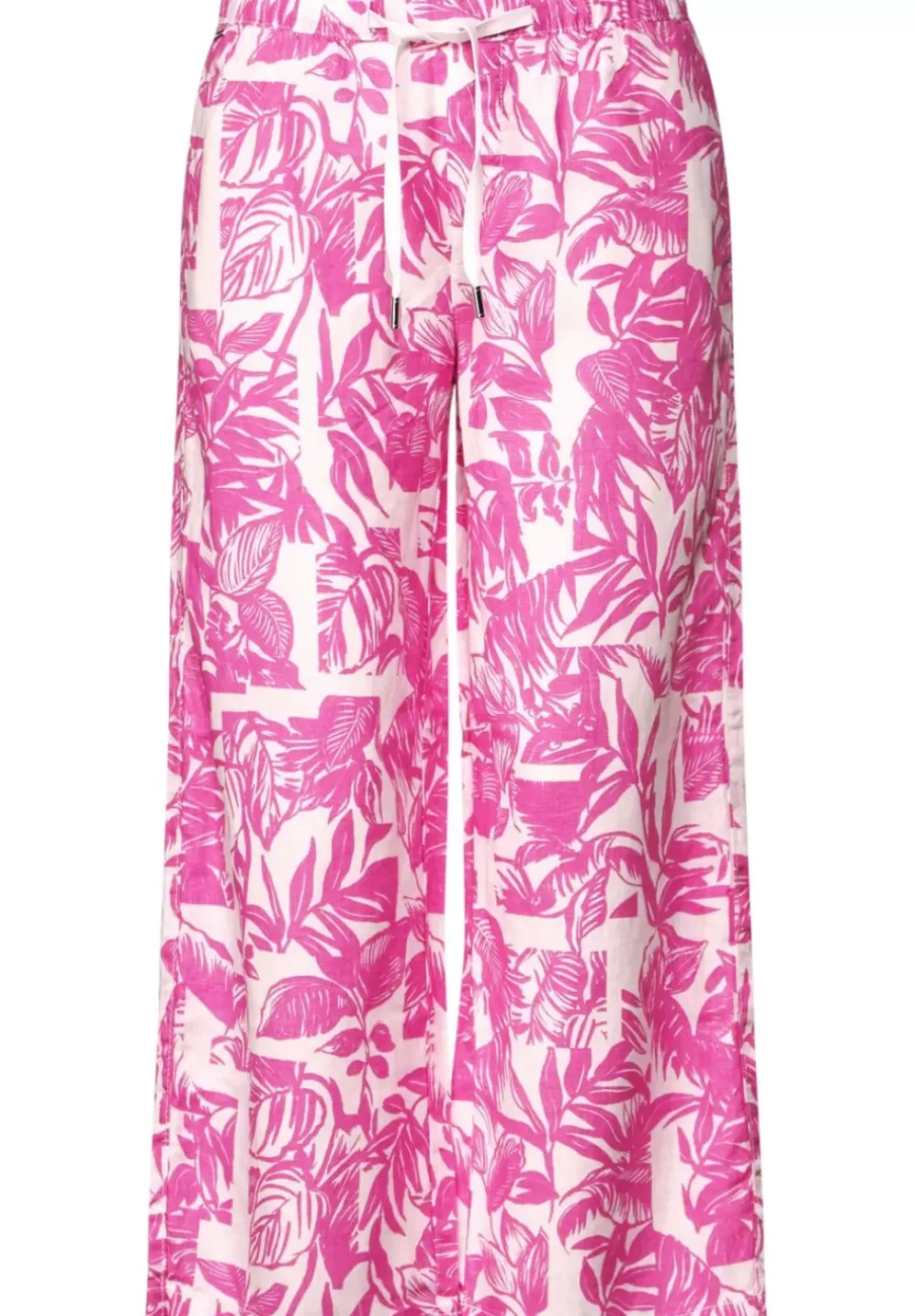 Loose Fit Leinenhose