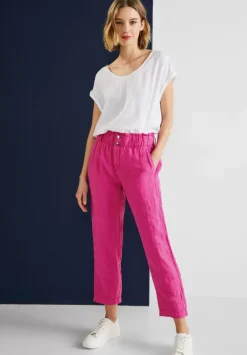 Loose Fit Leinenhose
