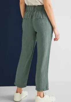 Loose Fit Leinenhose