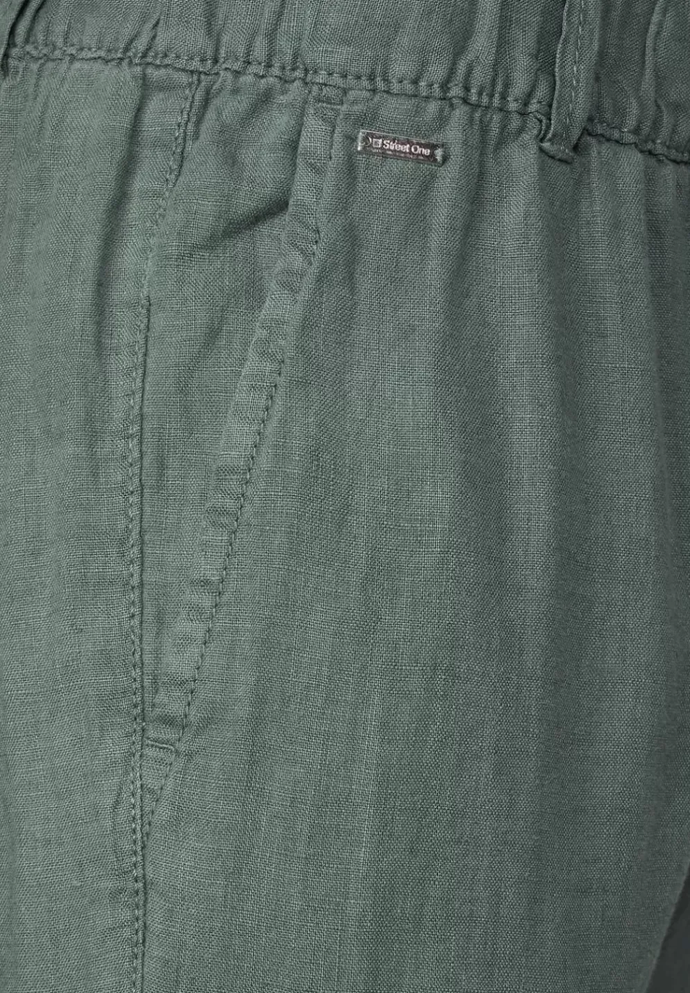 Loose Fit Leinenhose