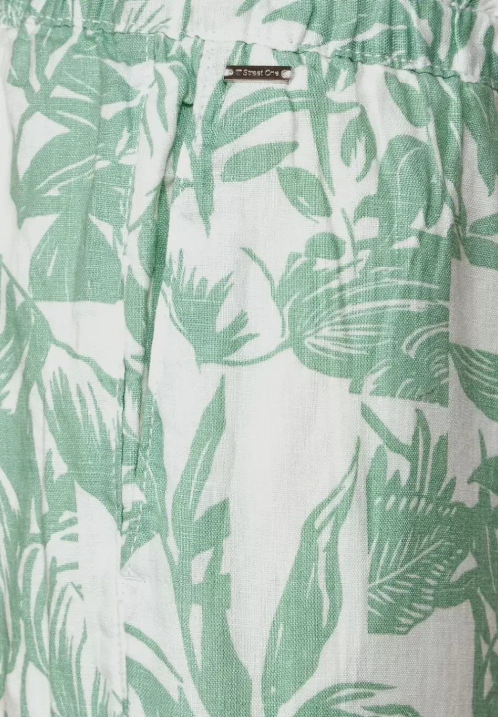 Loose Fit Leinenhose