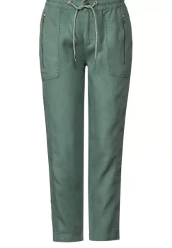 Loose Fit Leinenhose