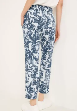 Loose Fit Leinenhose