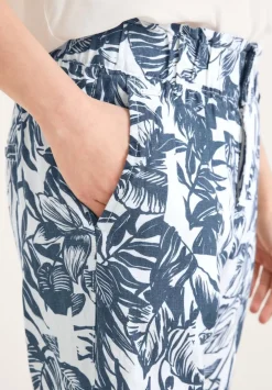 Loose Fit Leinenhose