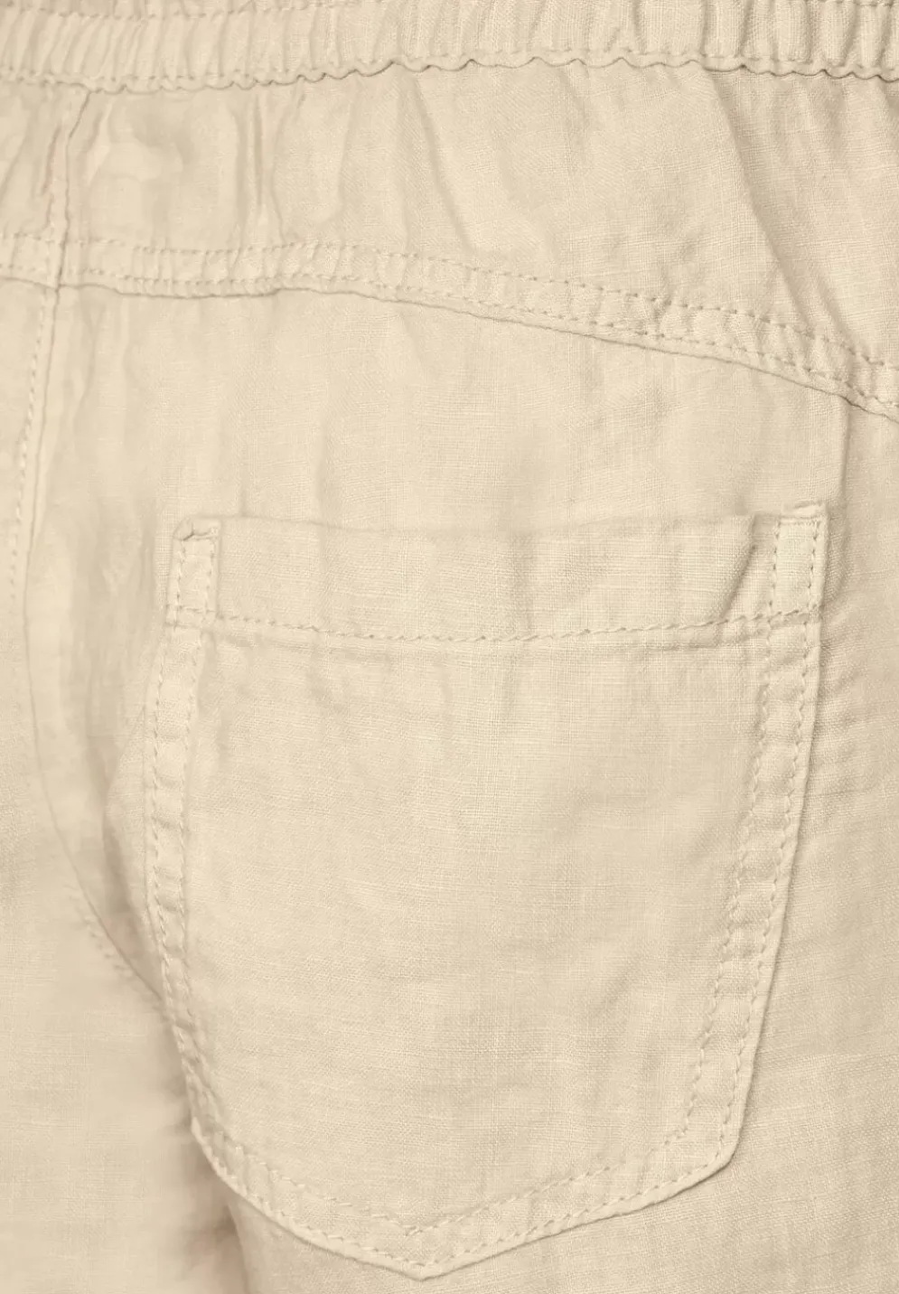 Loose Fit Leinenhose