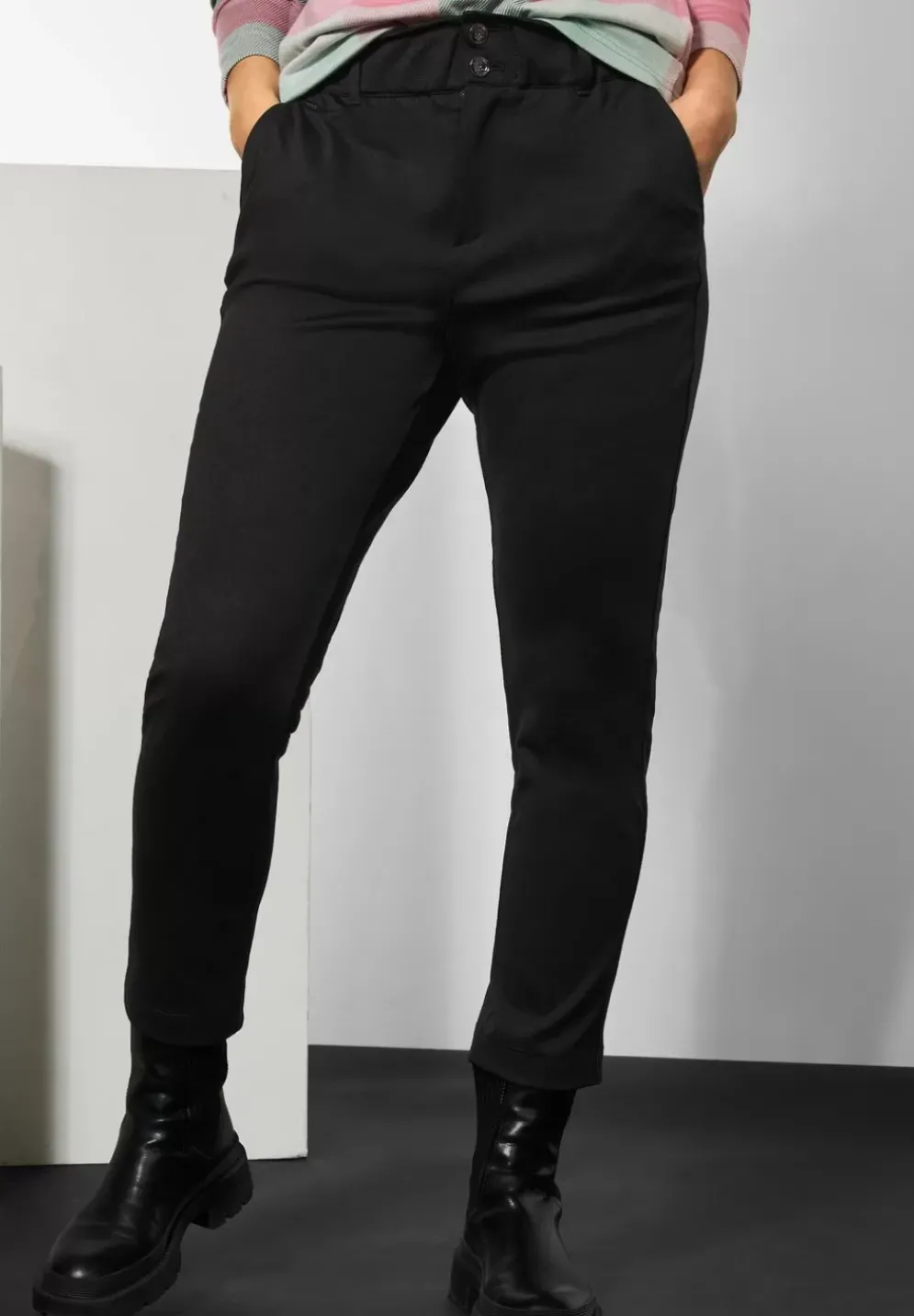 Loose Fit Paperbag Hose