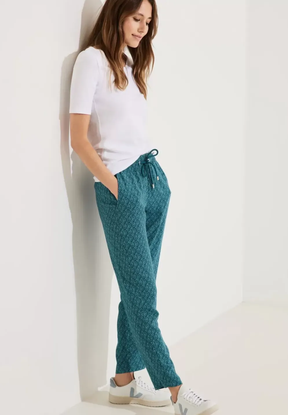 Loose Fit Print Hose