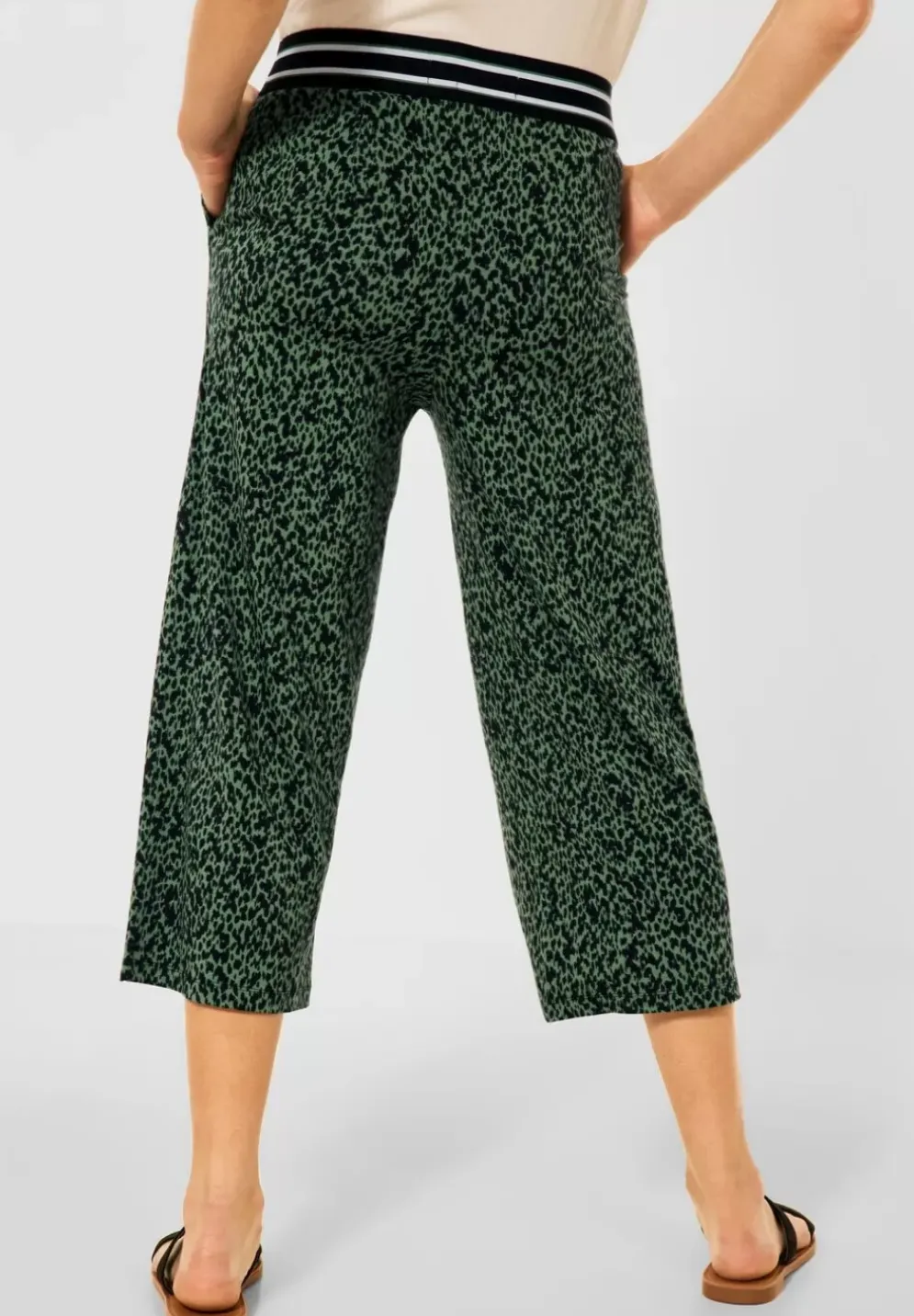 Loose Fit Print Jerseyhose