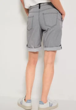 Loose Fit Streifenshorts
