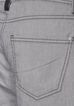 Loose Fit Streifenshorts