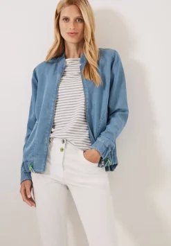 Lyocell Jacke Mit Zipper