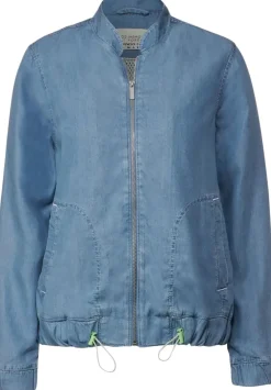 Lyocell Jacke Mit Zipper