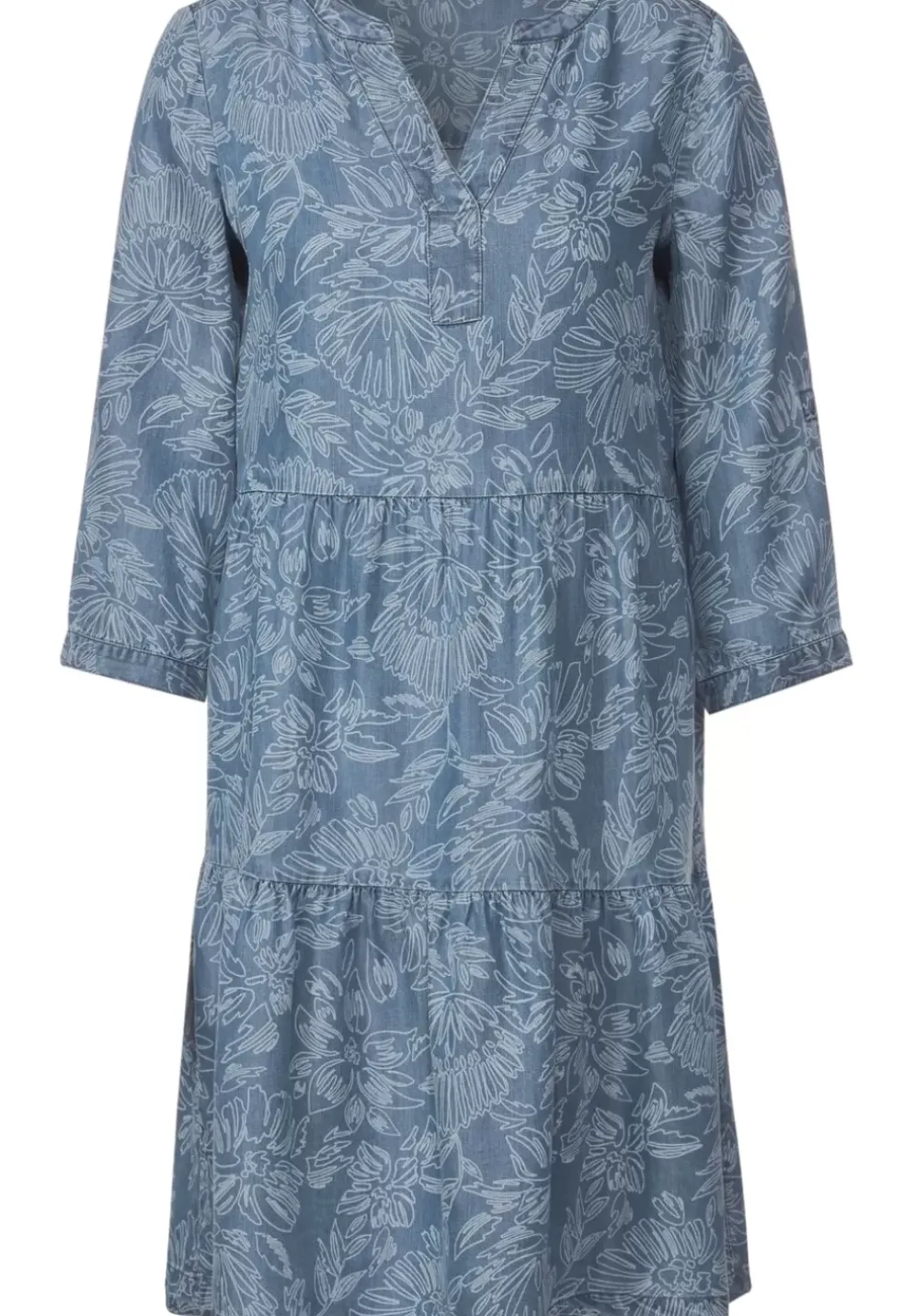 Lyocell Kleid Mit Print