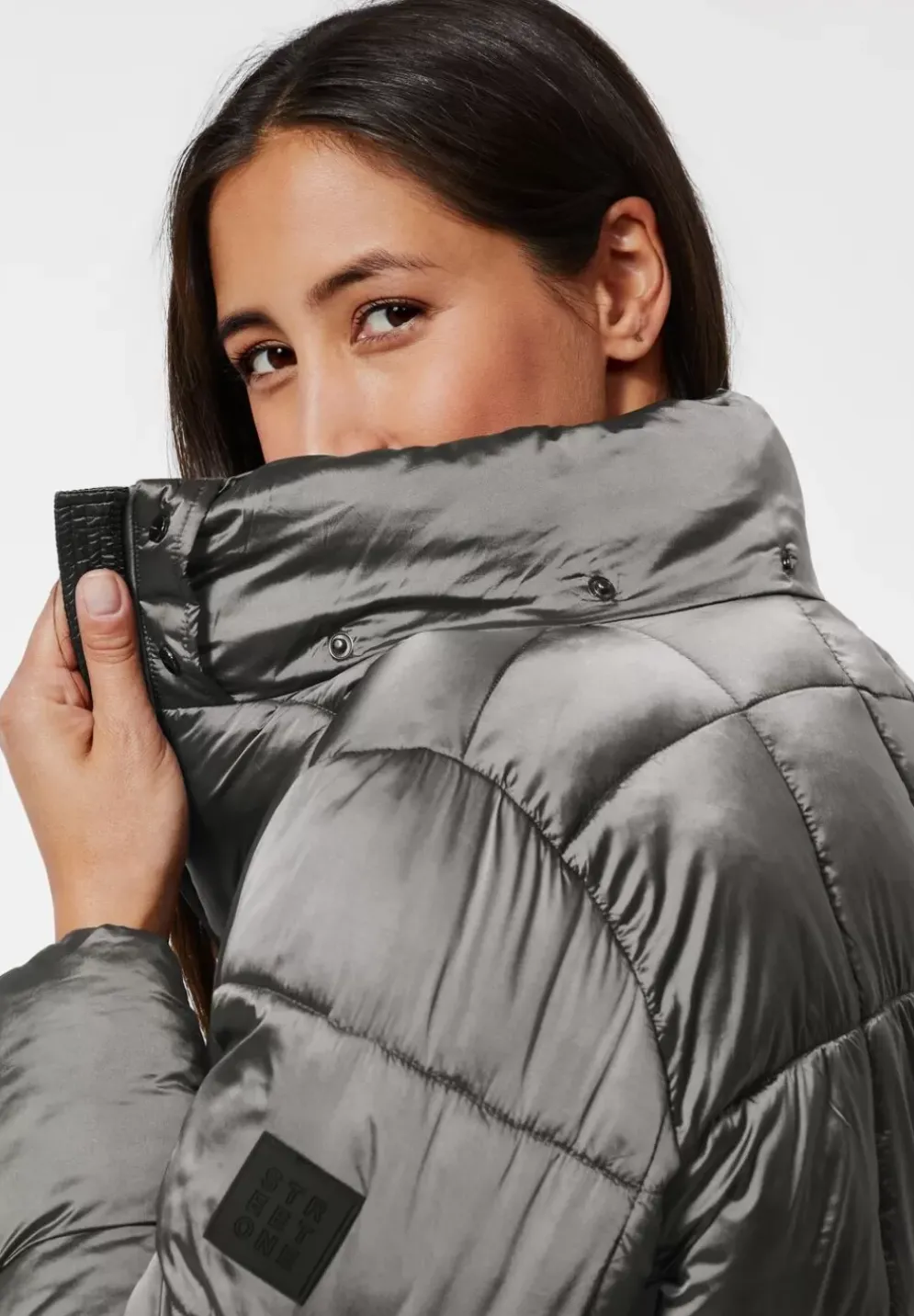 Mantel Mit Zipper