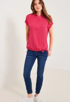 Materialmix Bluse