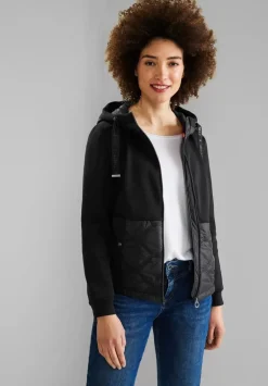 Materialmix Jacke