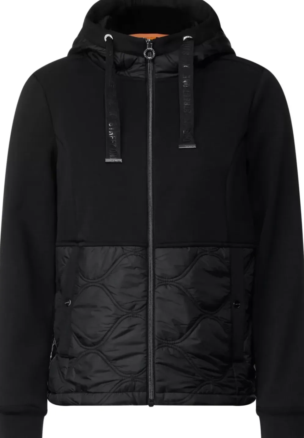 Materialmix Jacke