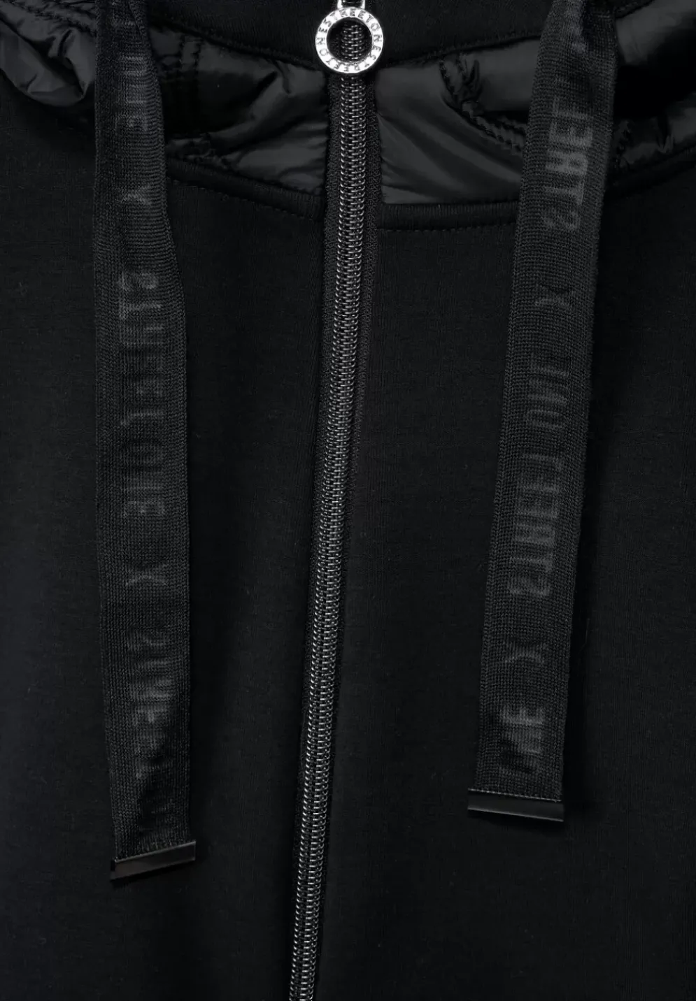 Materialmix Jacke