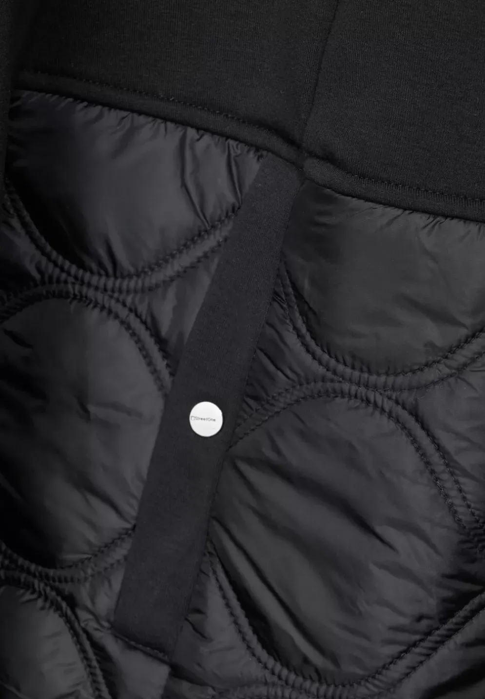 Materialmix Jacke