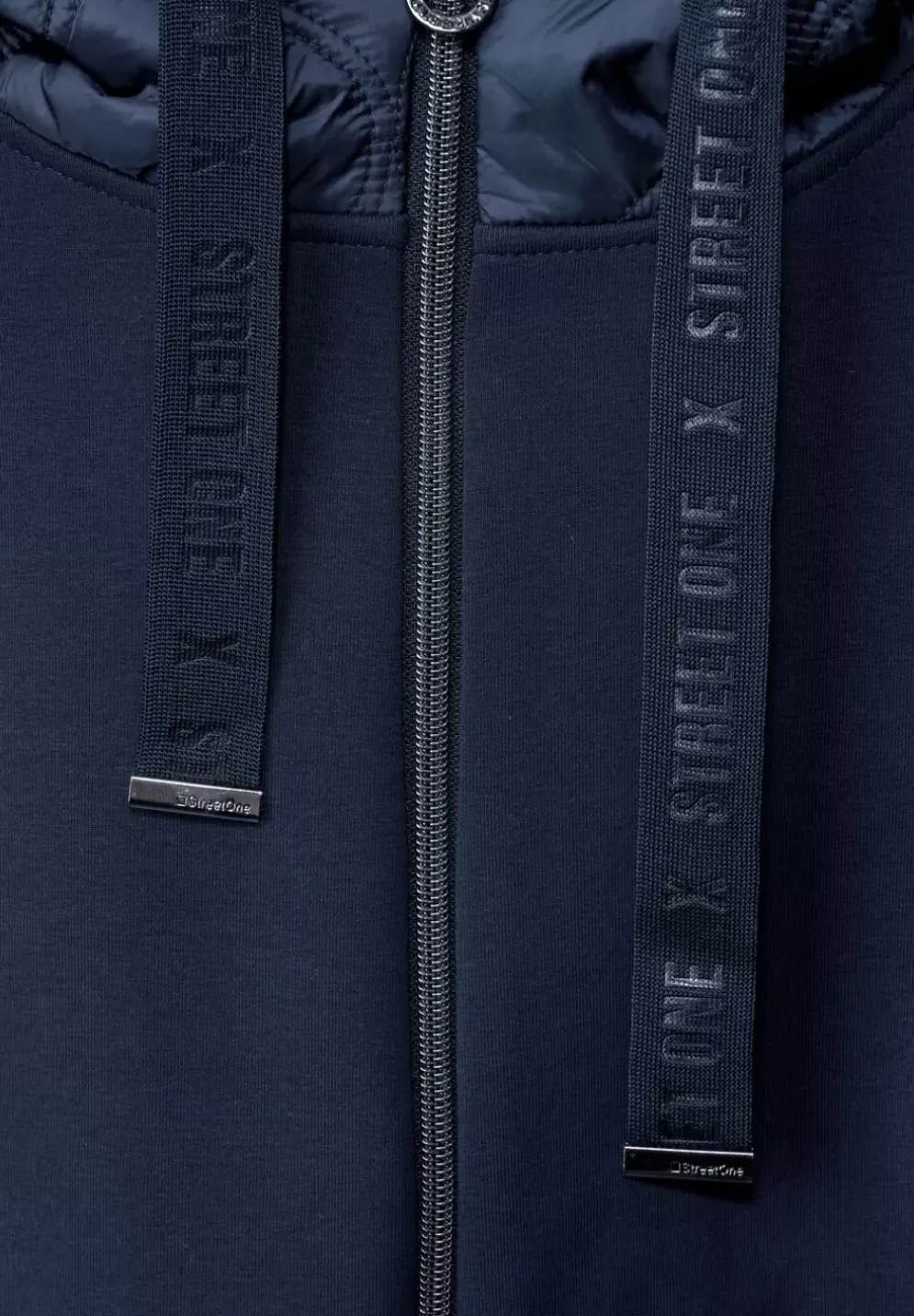 Materialmix Jacke
