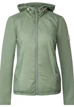 Materialmix Jacke