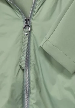 Materialmix Jacke