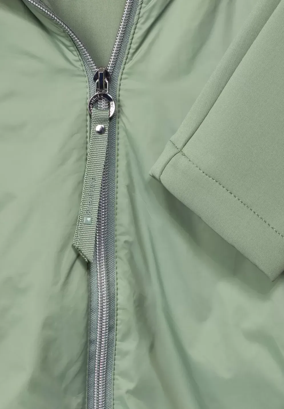 Materialmix Jacke
