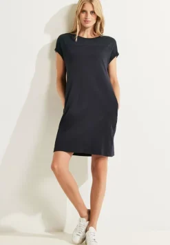 Materialmix Kleid