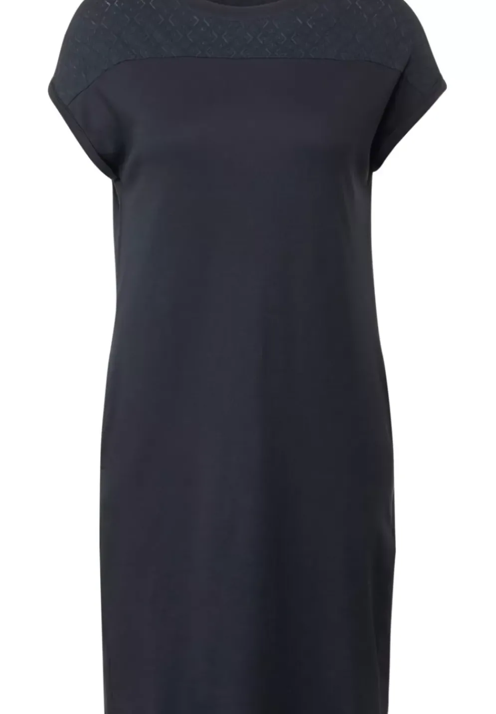 Materialmix Kleid