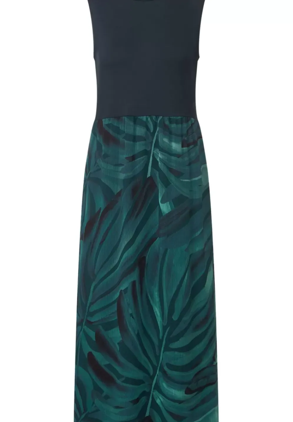 Materialmix Kleid
