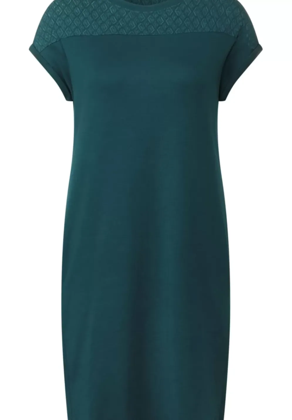 Materialmix Kleid
